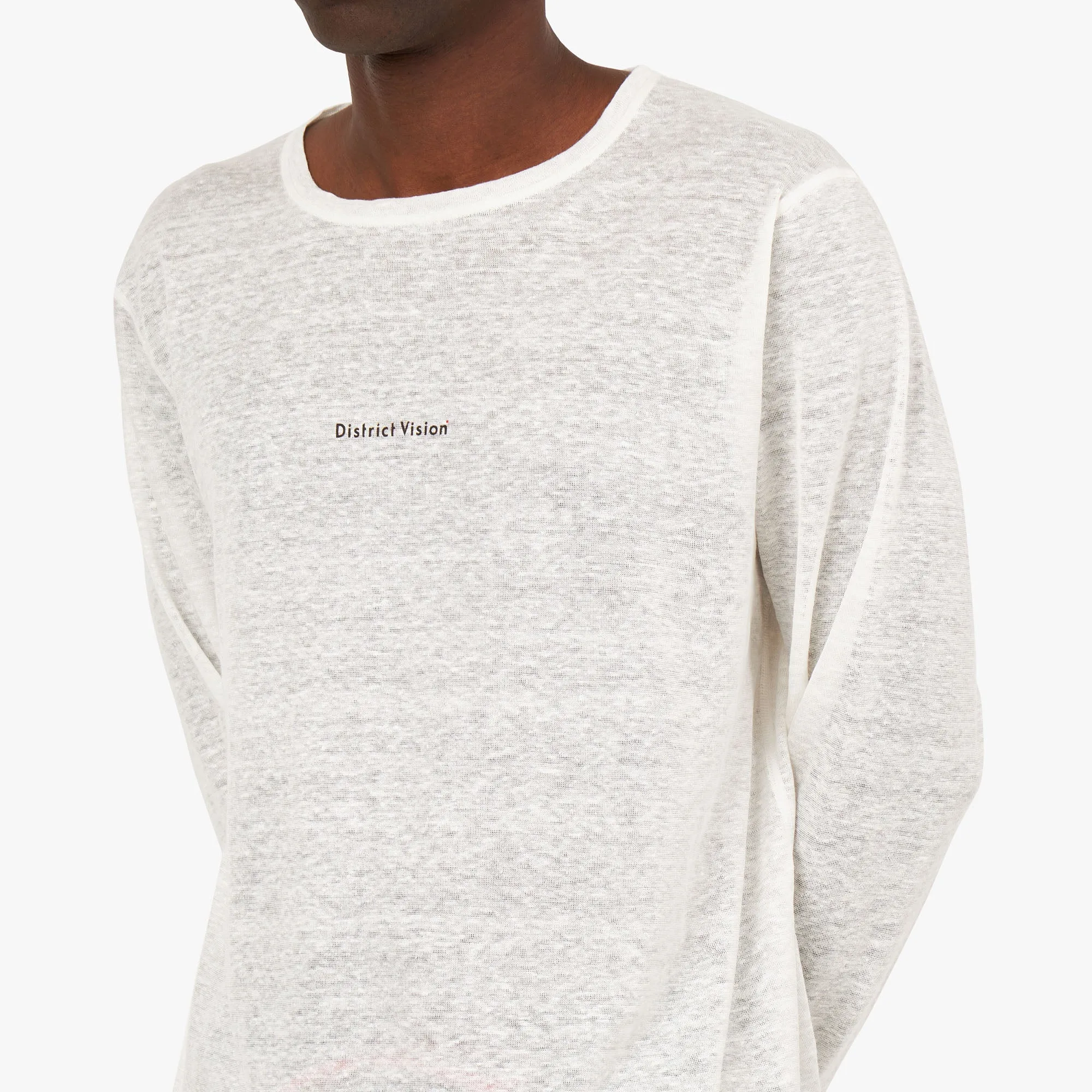 District Vision Hemp Long Sleeve T-shirt / Natural