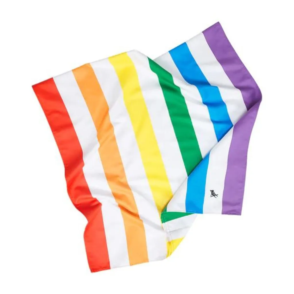 Dock & Bay Beach Towel Cabana Light Collection XL - Rainbow Skies