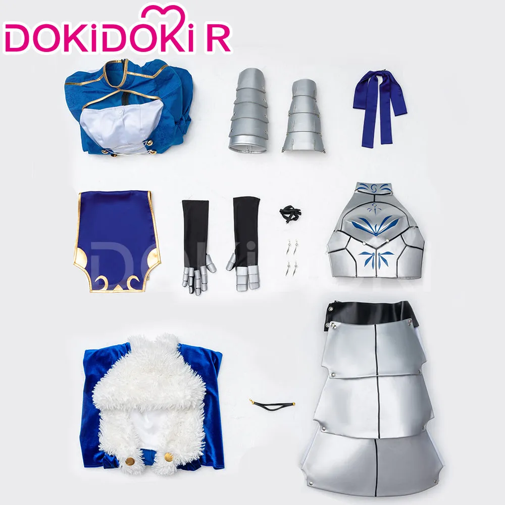 DokiDoki-R Game Fate/stay night Cosplay  Chalice Arturia Pendragon Alter Saber Cosplay  Costume FGO