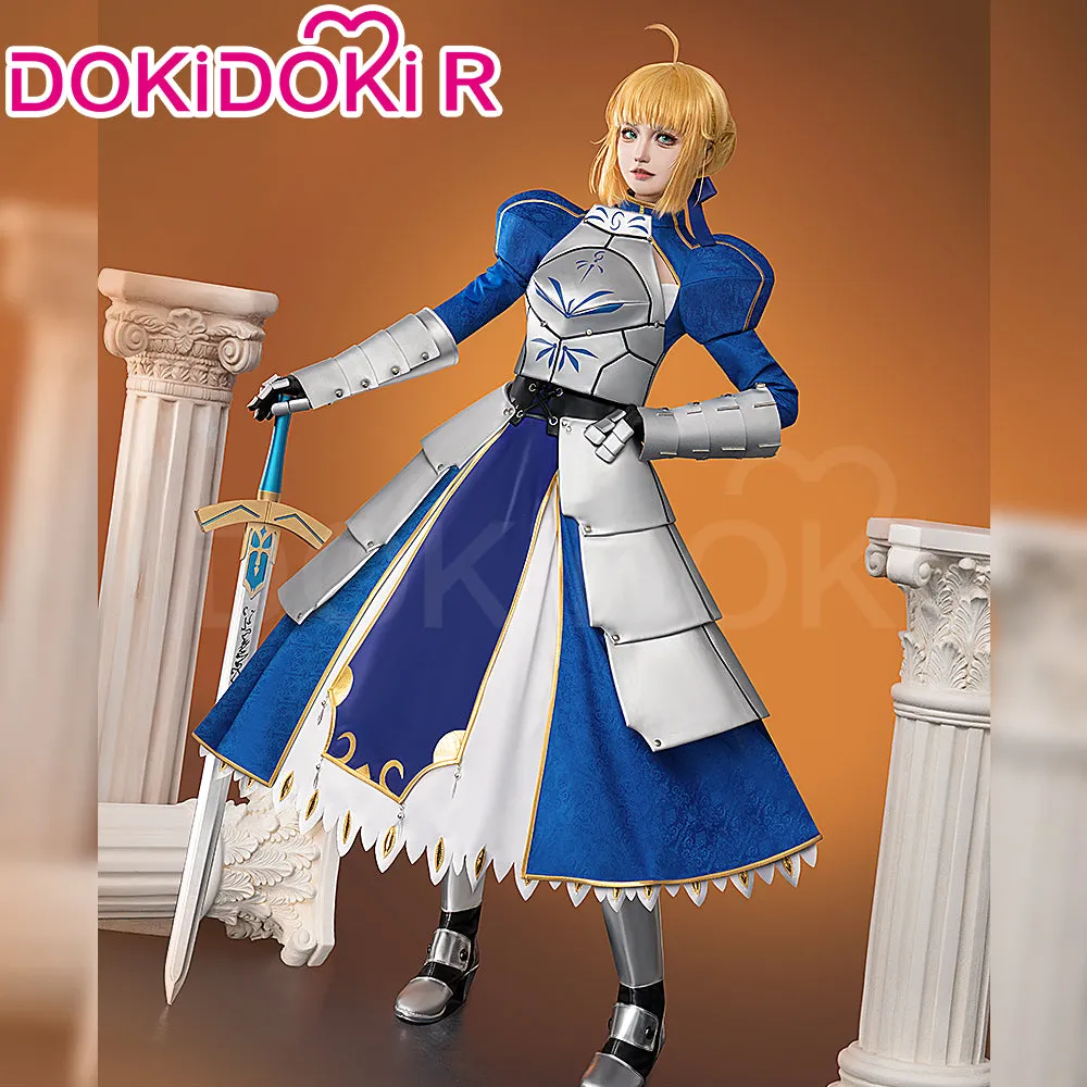 DokiDoki-R Game Fate/stay night Cosplay  Chalice Arturia Pendragon Alter Saber Cosplay  Costume FGO