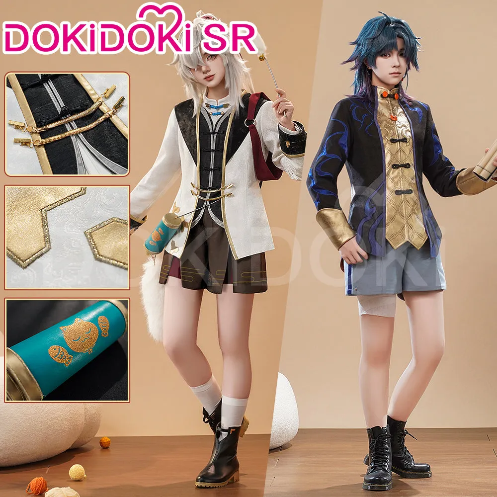 DokiDoki-SR Game Honkai: Star Rail Cosplay Jing Yuan / Blade Cosplay Costume Little Cat Doujin Casual Wear Jingyuan