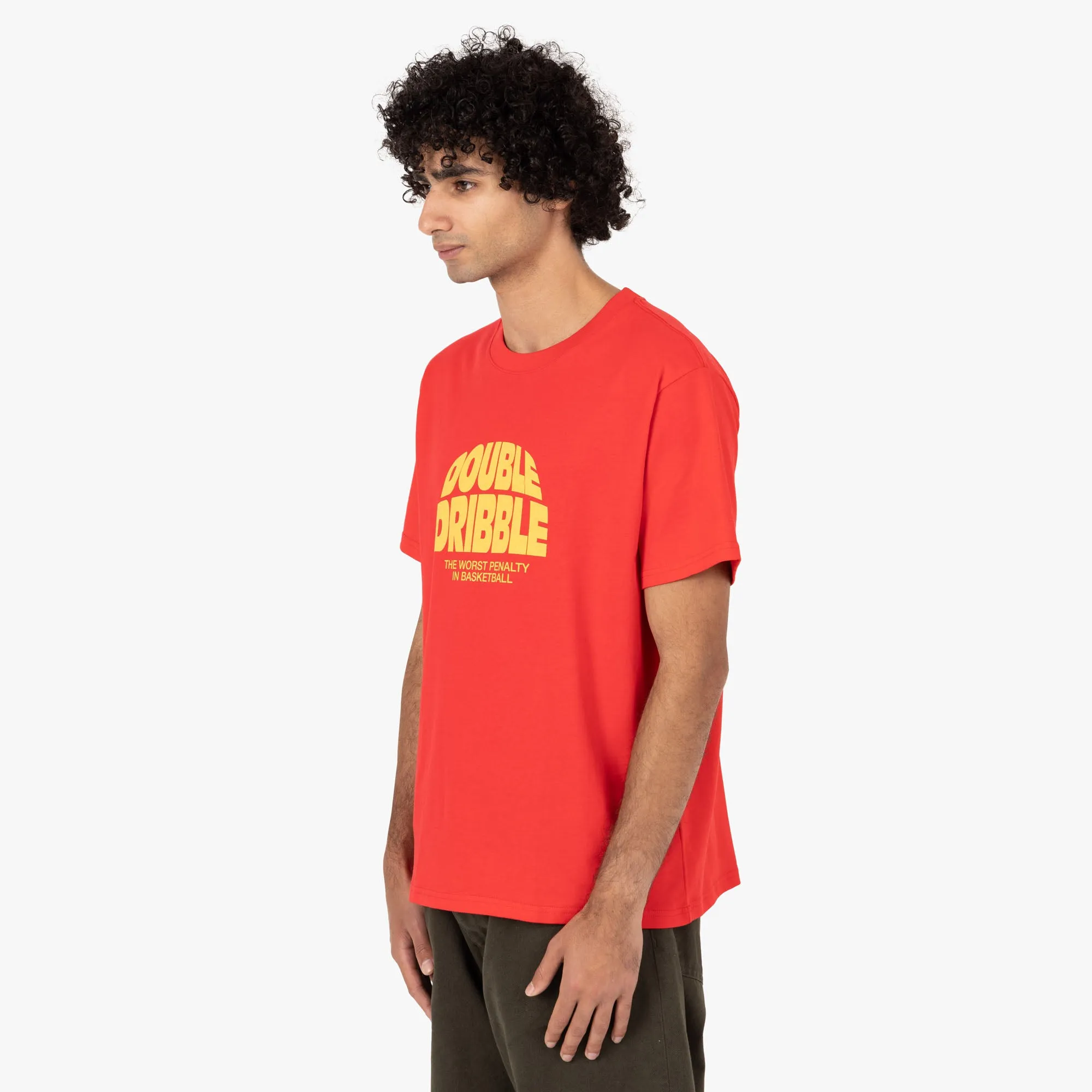 Double Dribble DD Rising Sun T-shirt / Red