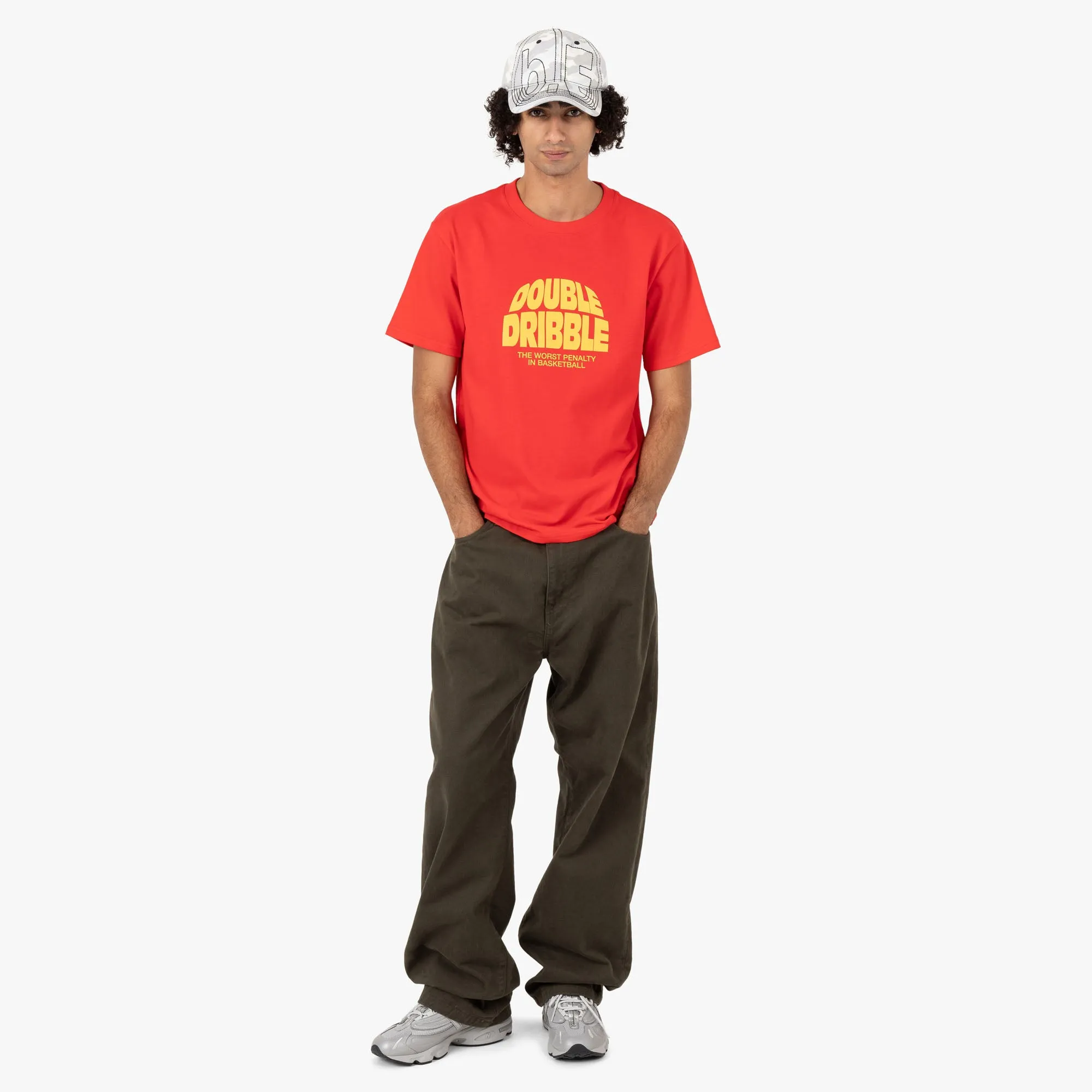 Double Dribble DD Rising Sun T-shirt / Red