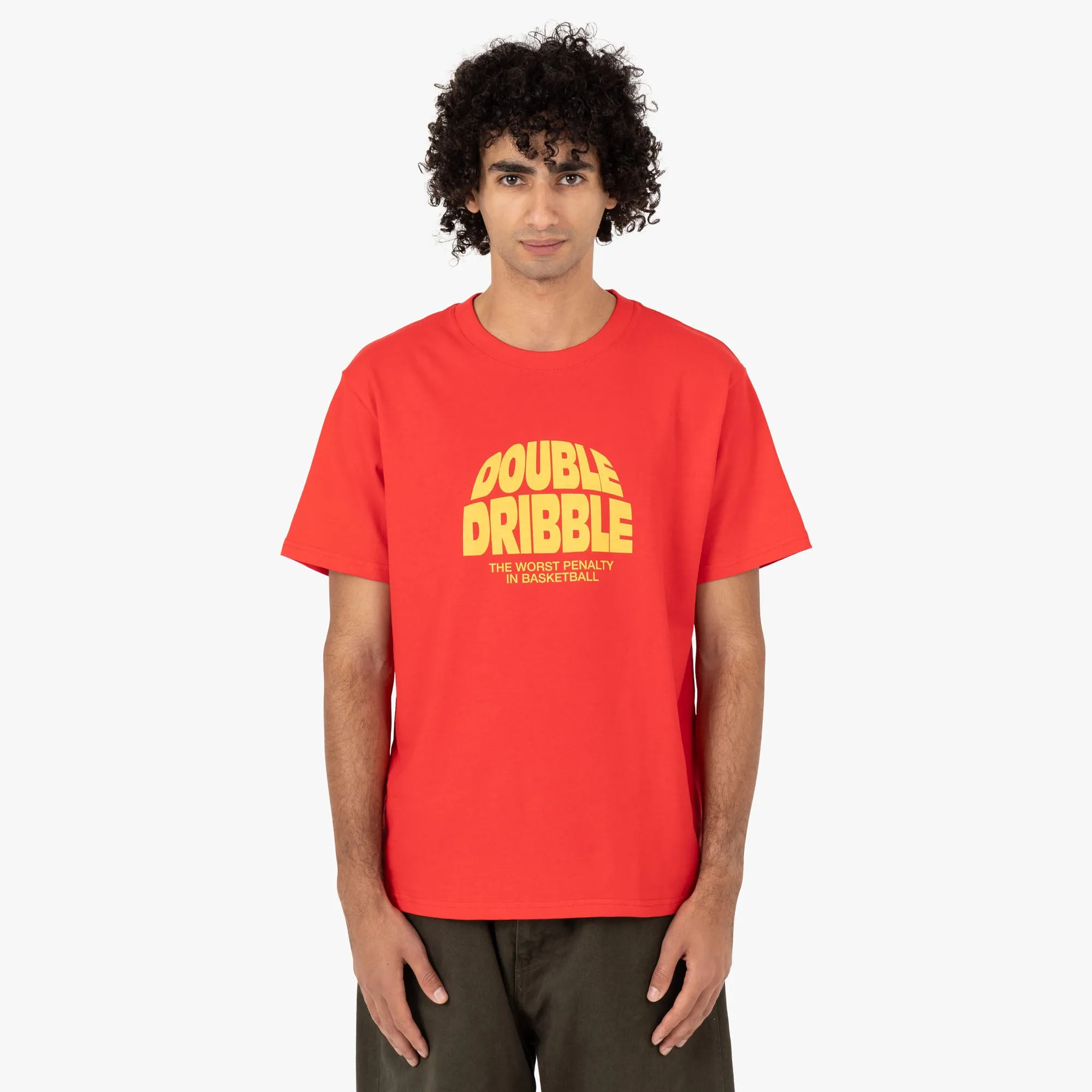 Double Dribble DD Rising Sun T-shirt / Red