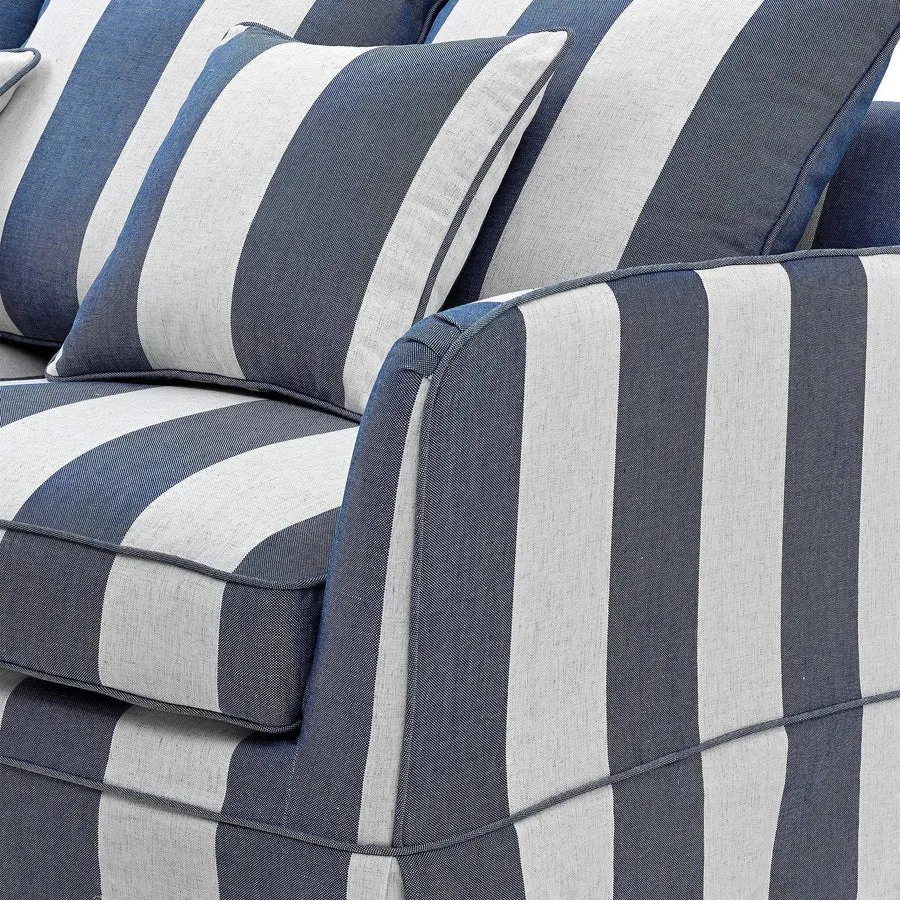 East Hampton Denham Stripe Armchair