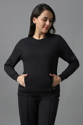 Essential Fleece Sweatshirt - Black