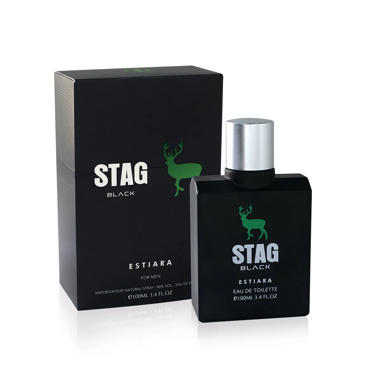 Estiara Stag Black Eau De Toilette For Men 100ML