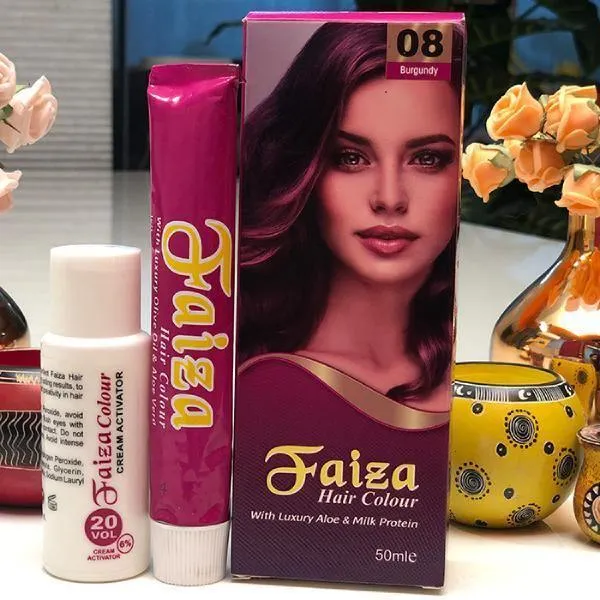 Faiza Hair Color 08 Burgundy