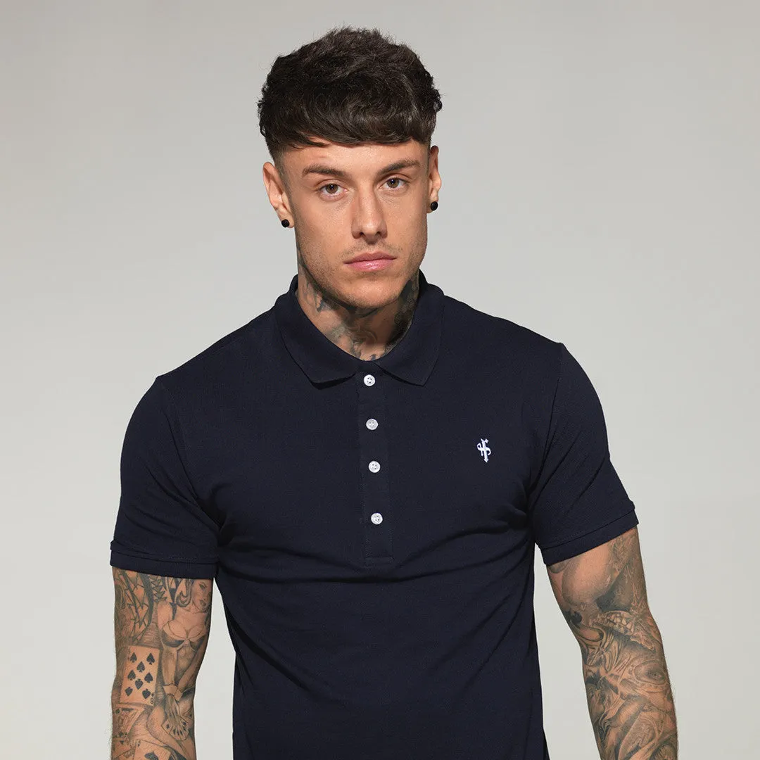 Father Sons Classic Navy Polo Shirt - FSH044