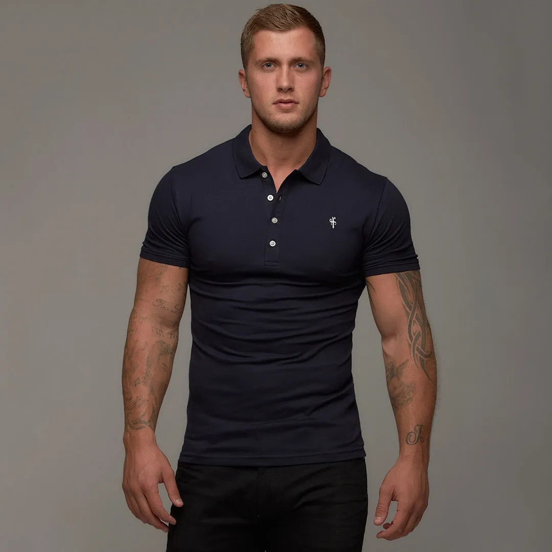 Father Sons Classic Navy Polo Shirt - FSH044