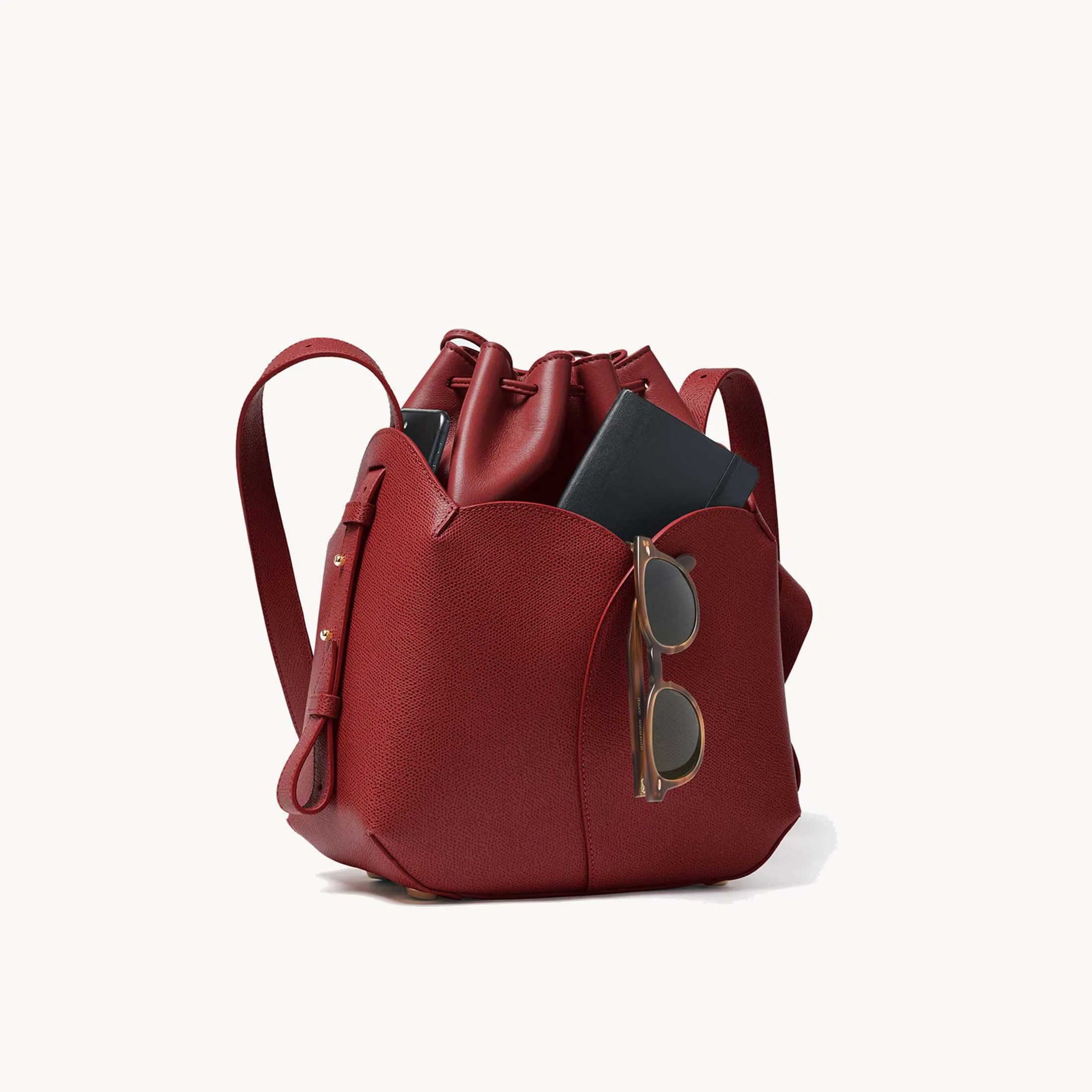 Fiore Bucket Bag | Pebbled