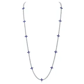 Flo Necklace (Sapphire)