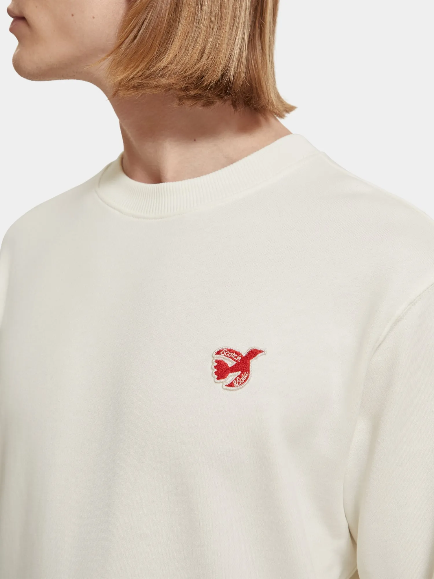 Free spirit peace bird crewneck sweatshirt