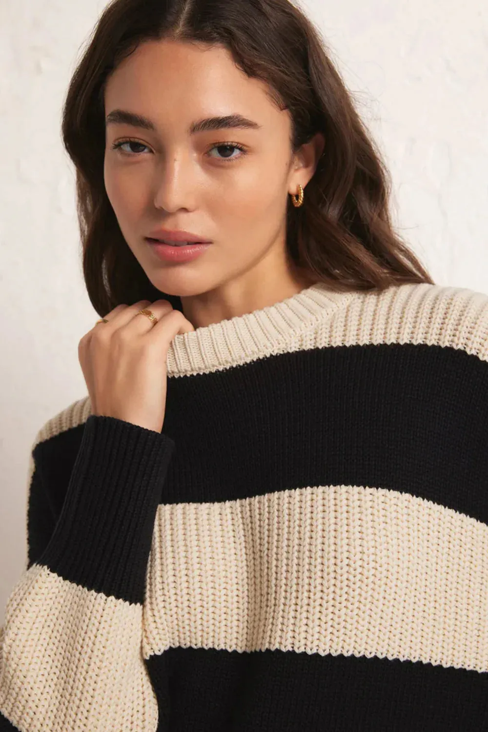 FRESCA STRIPE SWEATER