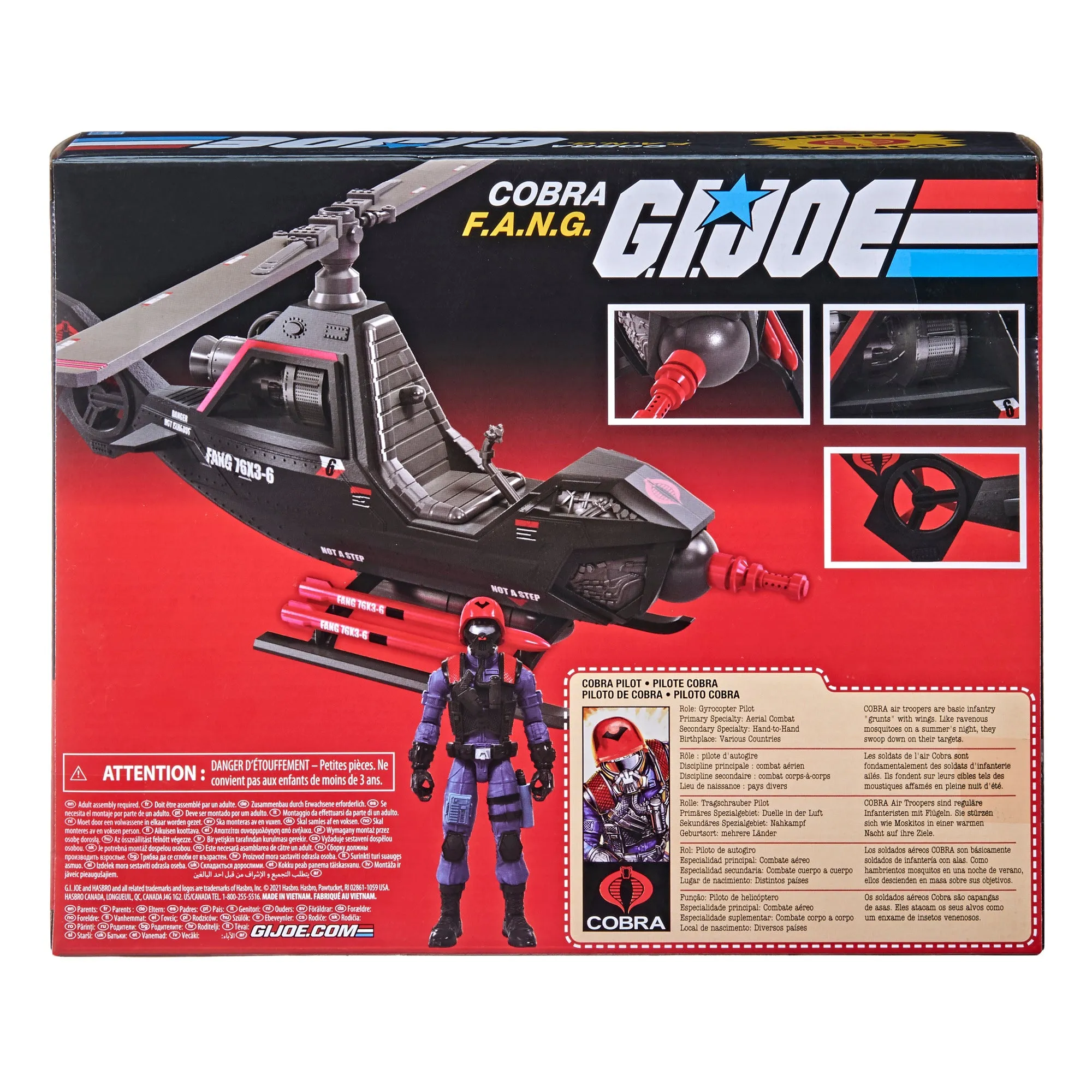 G.I. Joe Retro Collection Cobra F.A.N.G.