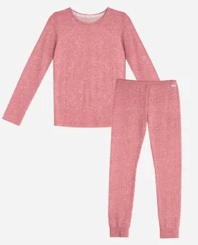 Girls Ribbed Hacci Layering Set