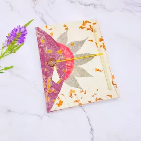 Handmade Flower Design Note Book