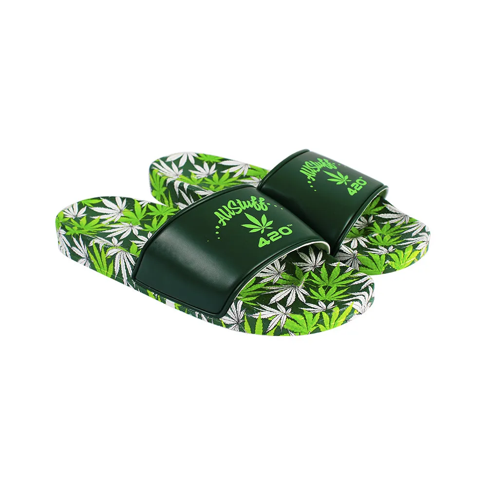 Himpy Slides - Womens Green Bubba Sandal - 1 Pair Per Pack