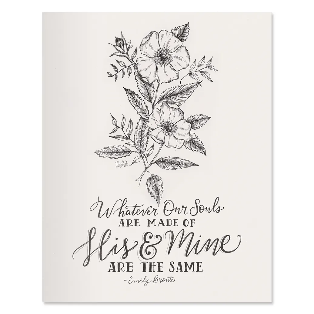 His & Mine Print