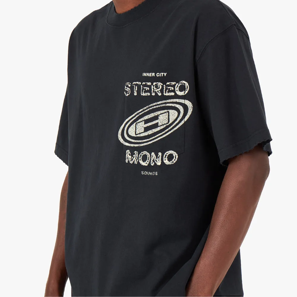 Honor The Gift Stereo Mono T-shirt / Black