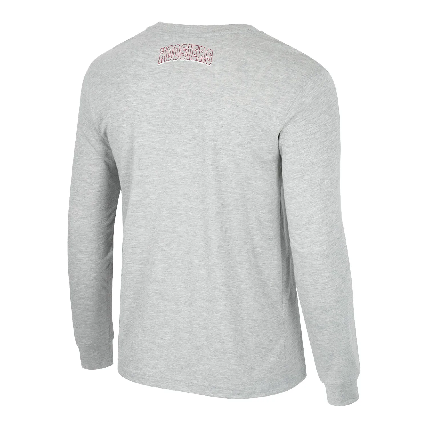 Indiana Hoosiers Hasta La Vista Long Sleeve Grey T-shirt