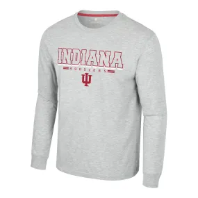 Indiana Hoosiers Hasta La Vista Long Sleeve Grey T-shirt