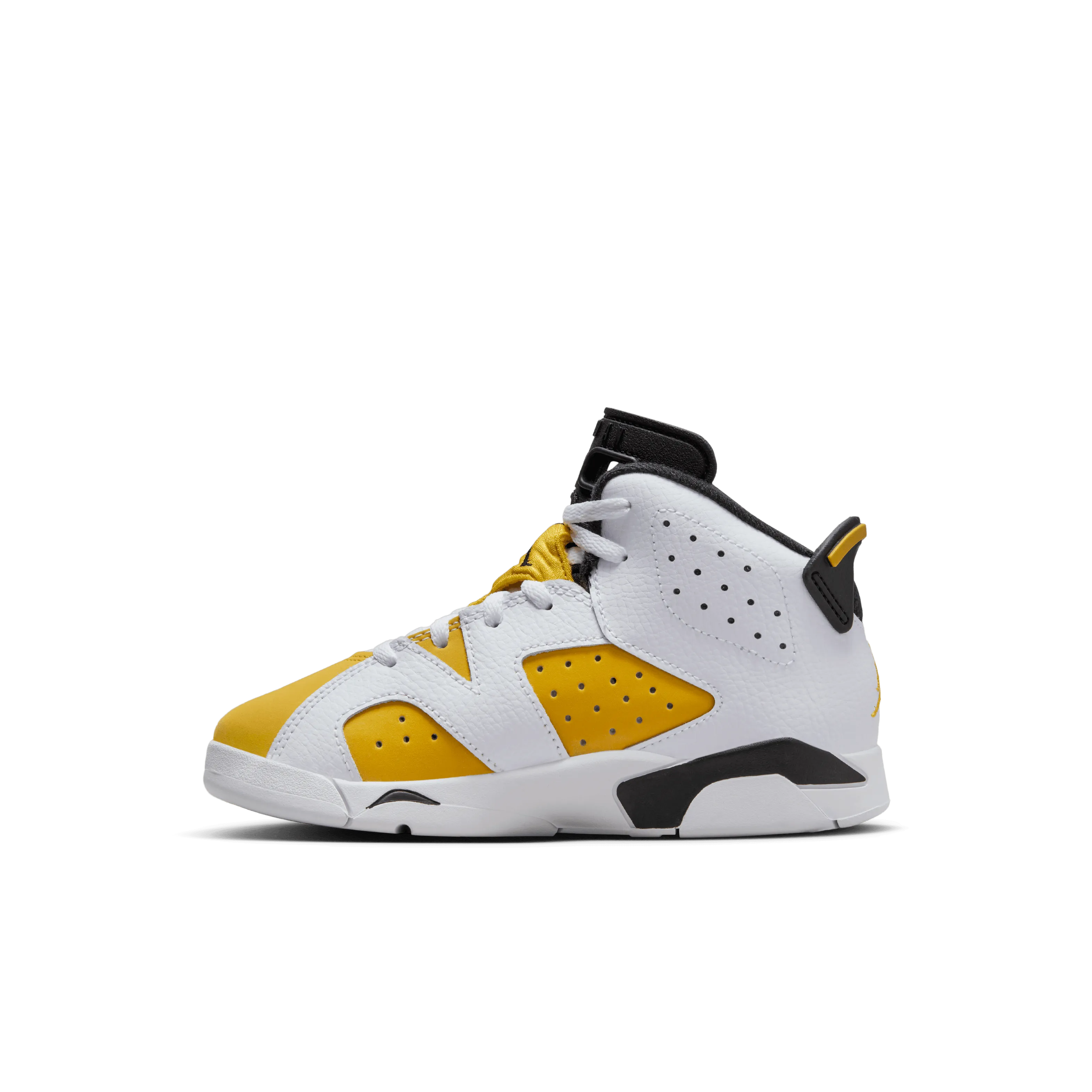 Jordan - Boy - PS Retro 6 - White/Yellow Ochre/Black