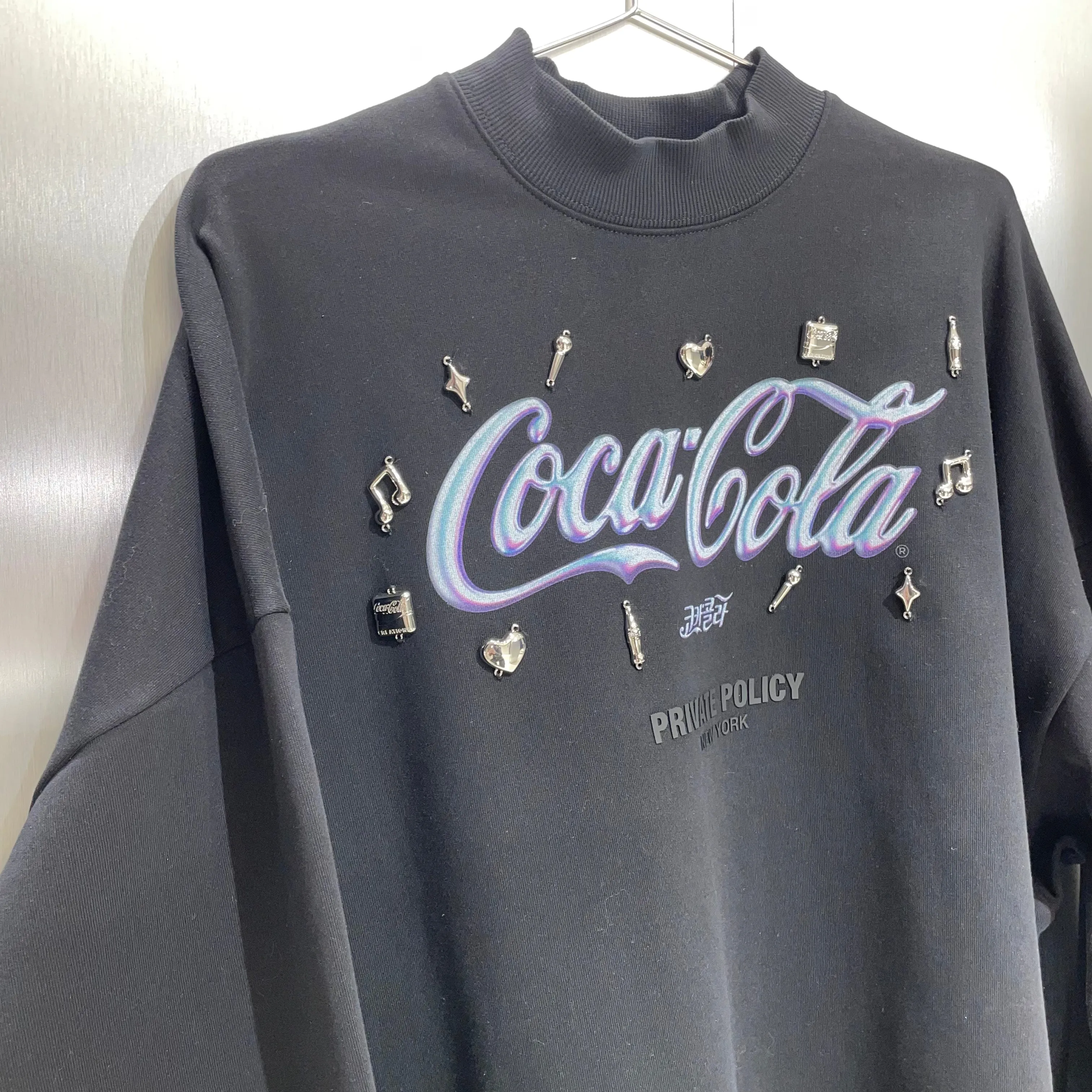 K-Wave Silver Charm Sweatshirt