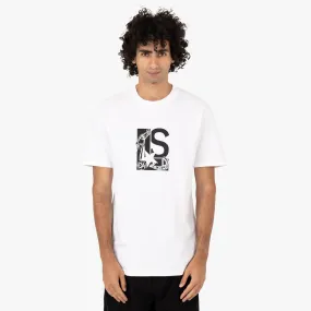 Livestock Chain Logo Early Adopter T-shirt / White