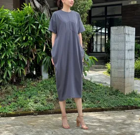 Madison Dress in Gray