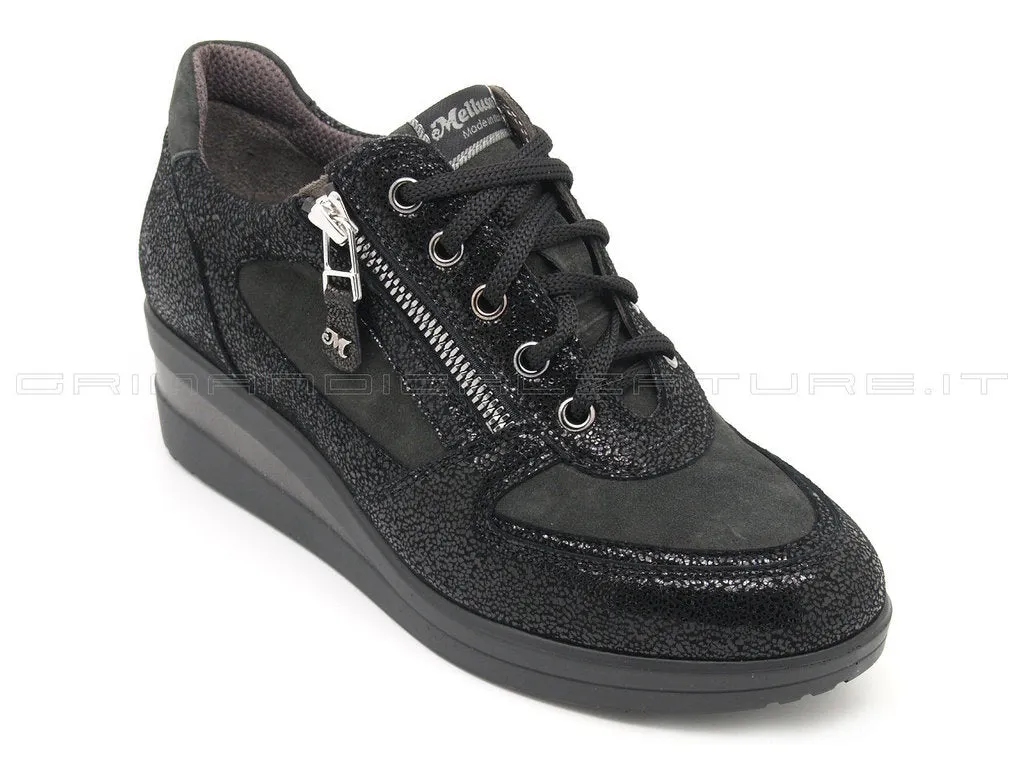 Melluso Walk scarpe stringate con zip