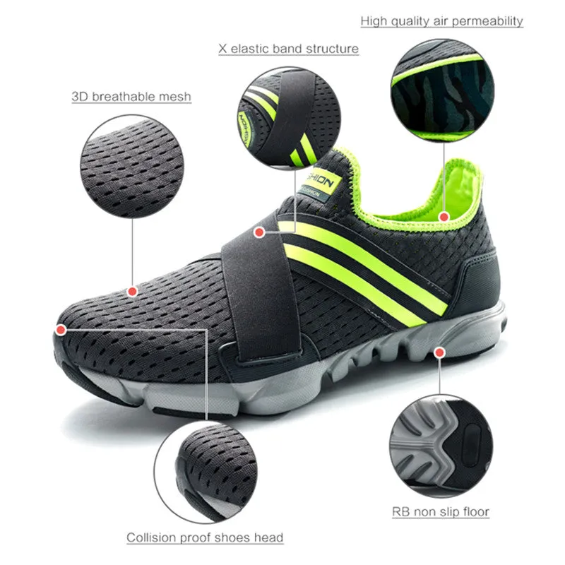 Men Breathable Running Sneaker's Shoe