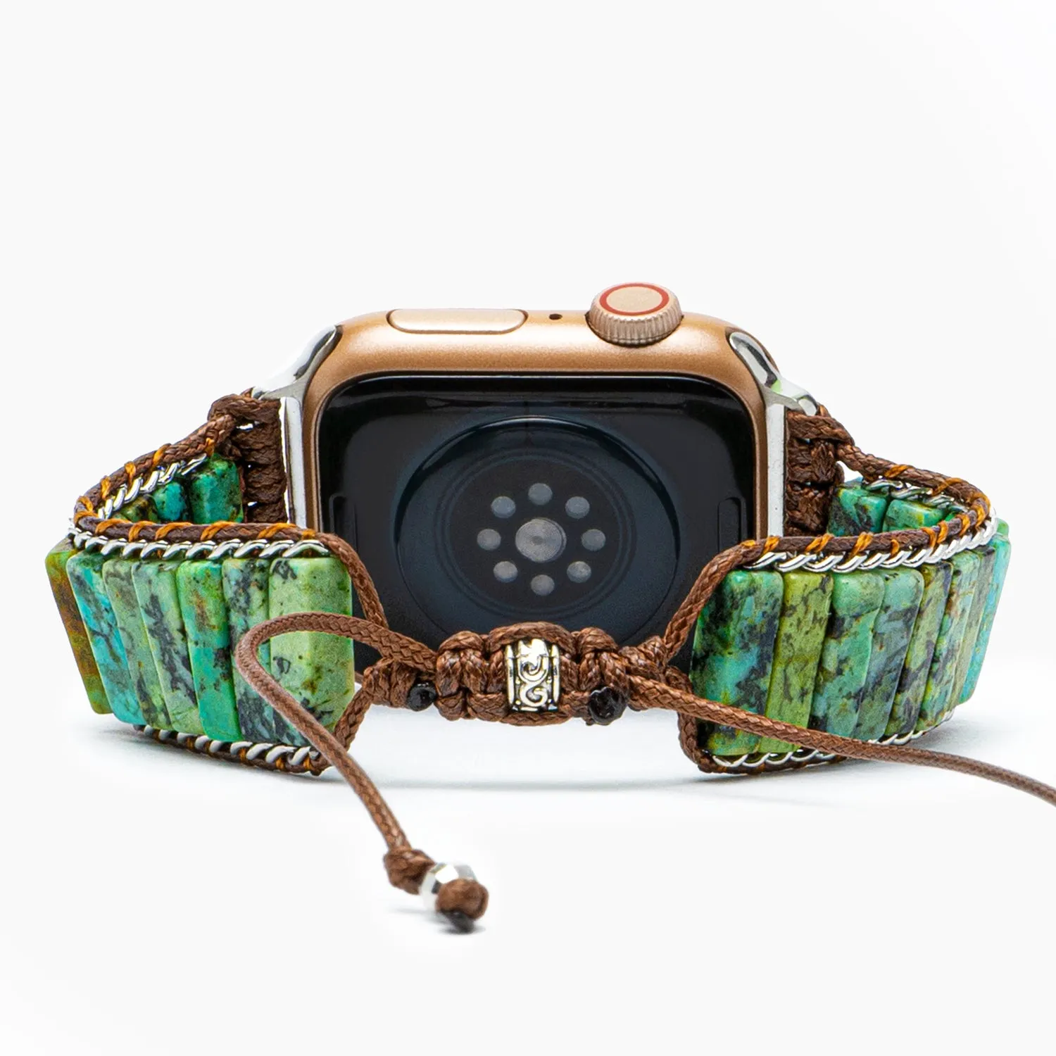 Men's African Turquoise Apple Watch Strap