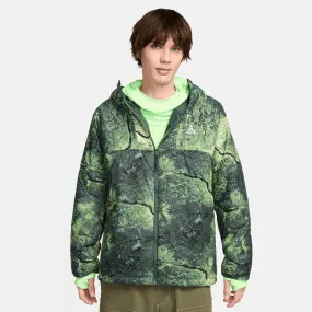 Men's Nike ACG "Rope de Dope" Allover Print Puffer Jacket - Vintage Green/Summit White