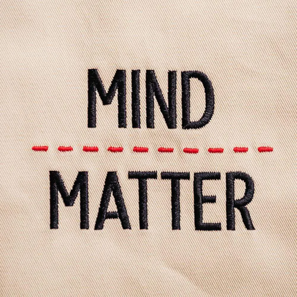 Mind over matter - Embroidered - Premium T-Shirt