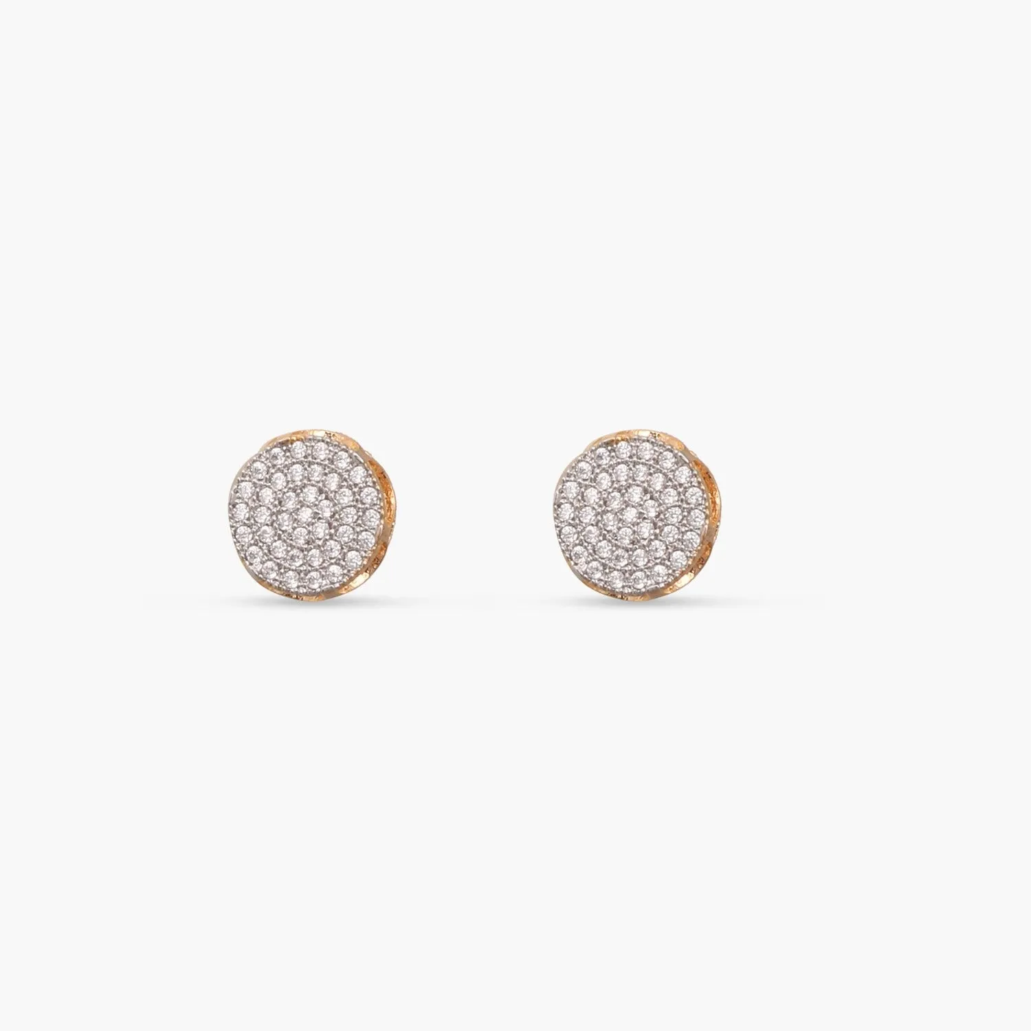 Minimalist CZ Stud Earrings