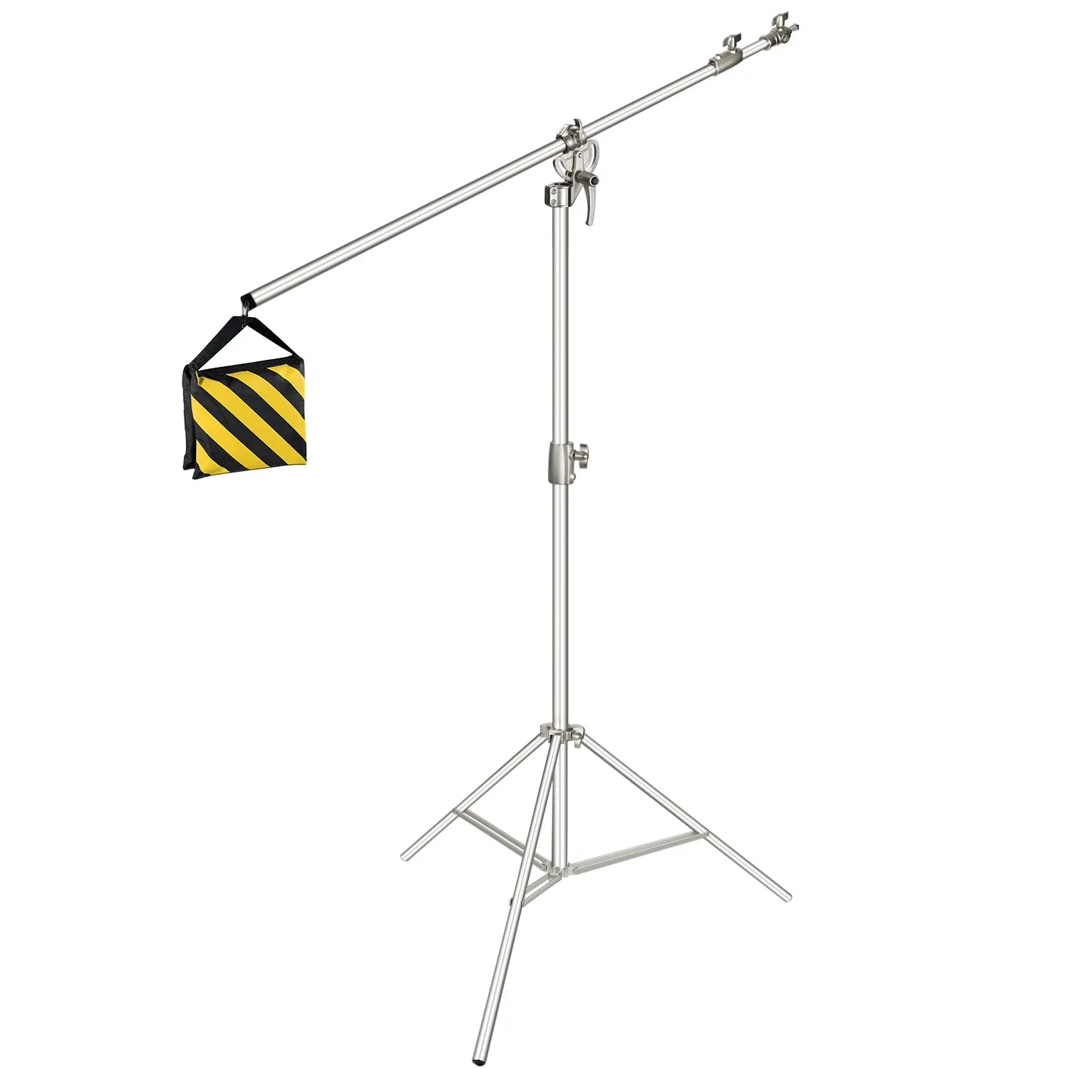 NEEWER 385cm Light Stand With Boom Arm And Sandbag