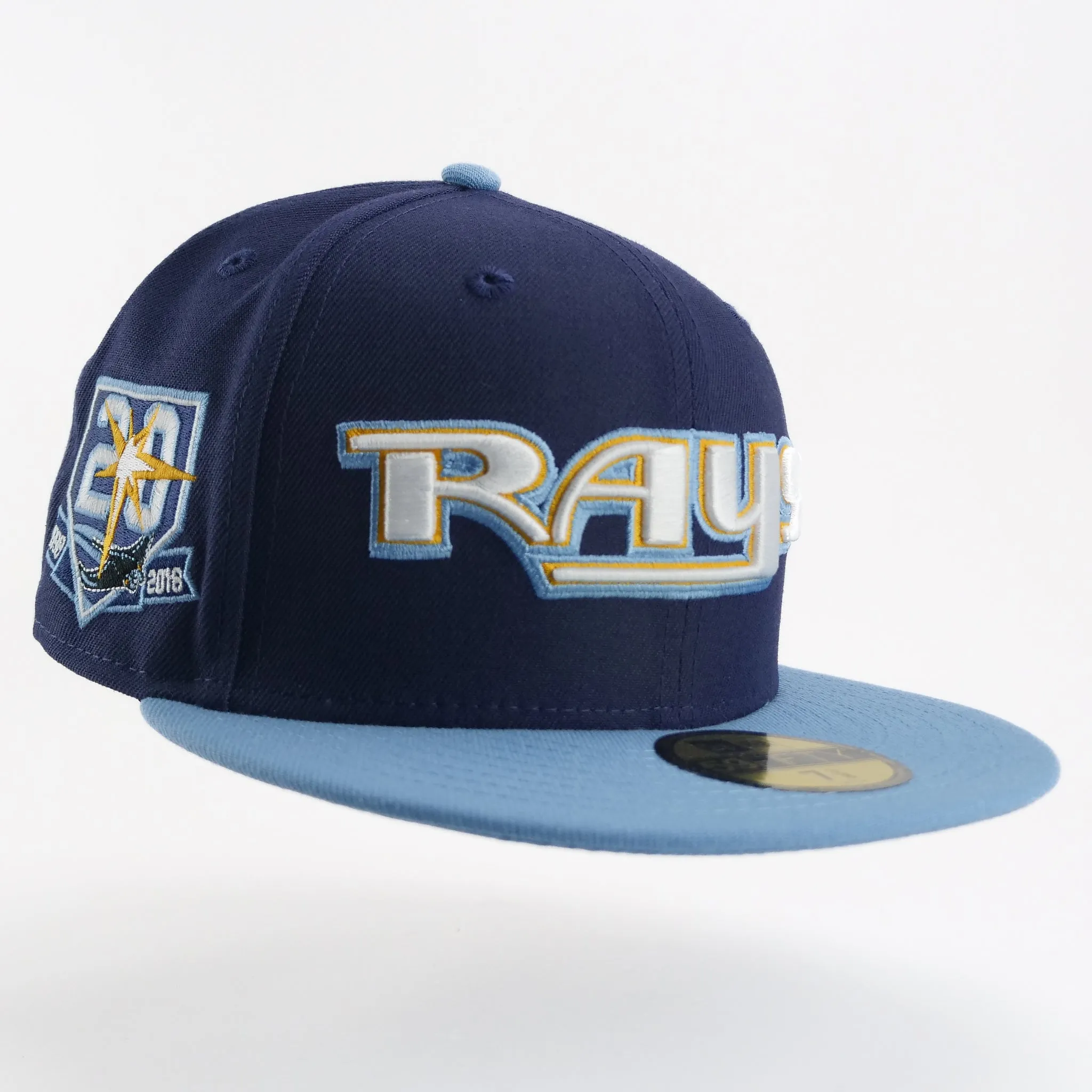 New Era Custom Exclusive Tampa Bays Rays Fitted ( Jordan Retro 1 First Flight Match)