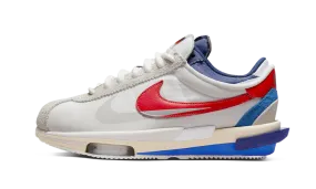 Nike Cortez 4.0 Sacai White University Red Blue