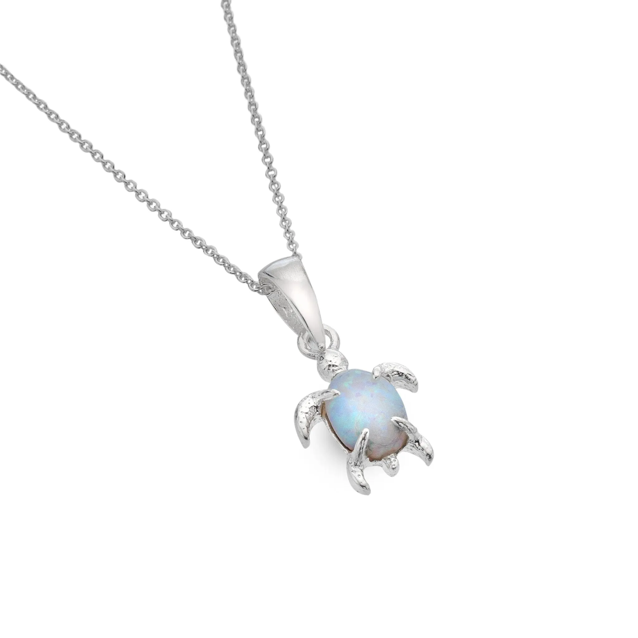 Opalite Sea Turtle Pendant