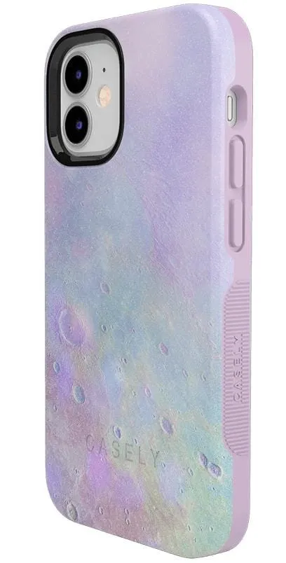 Over the Moon | Pastel Marble Moon Case