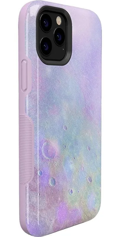 Over the Moon | Pastel Marble Moon Case