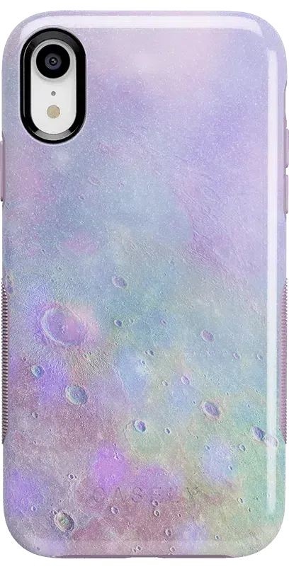 Over the Moon | Pastel Marble Moon Case