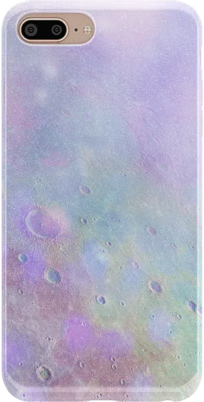 Over the Moon | Pastel Marble Moon Case