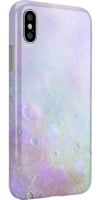 Over the Moon | Pastel Marble Moon Case