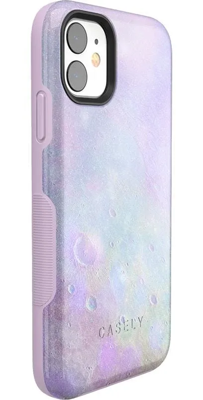 Over the Moon | Pastel Marble Moon Case