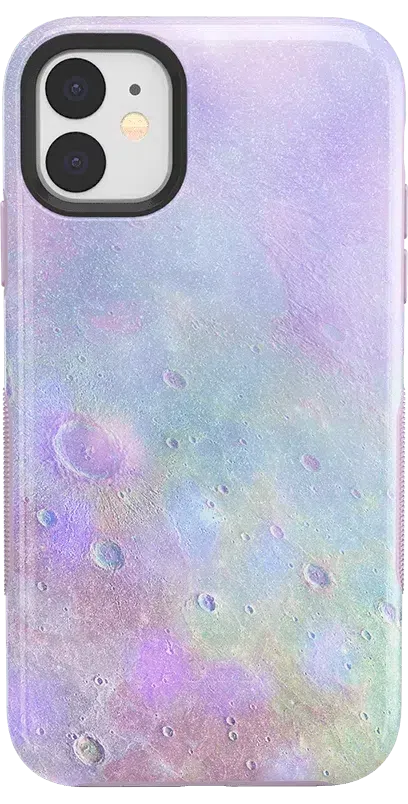 Over the Moon | Pastel Marble Moon Case