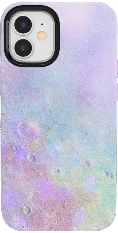 Over the Moon | Pastel Marble Moon Case