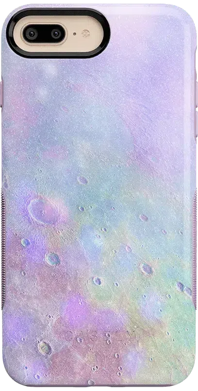 Over the Moon | Pastel Marble Moon Case