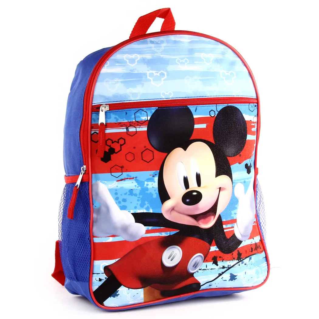 Personalized 16 Inch School Backpack - Mickey Mouse